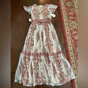 Altar’d State embroidered two piece dress.